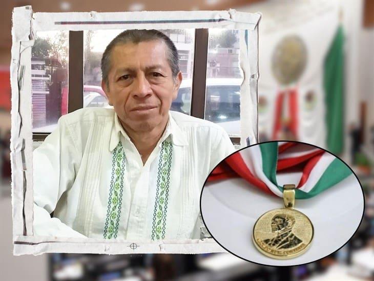 Tirso Bautista Cárdenas recibirá del Congreso la Medalla Adolfo Ruiz Cortines 2024