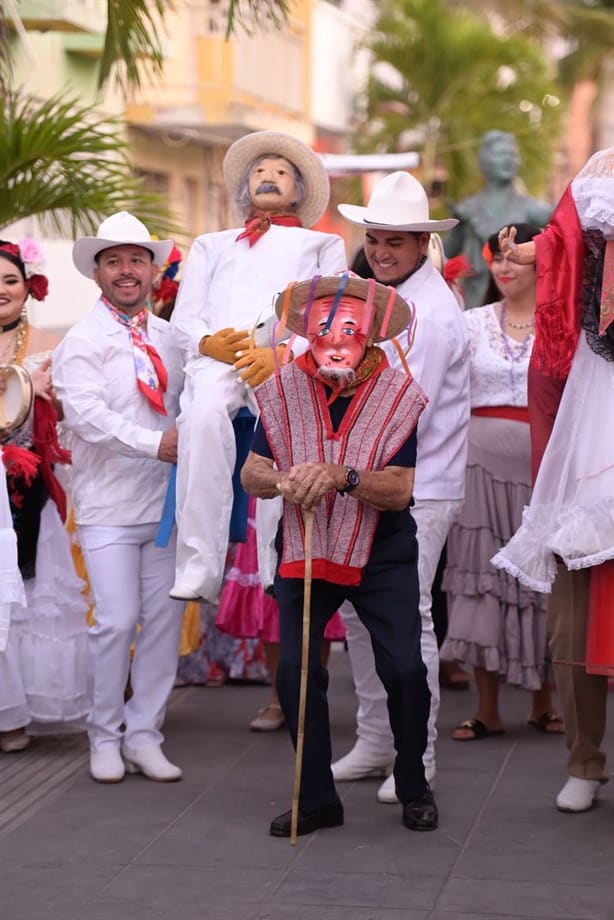 Rocío Nahle invita a celebrar la tradición de El Viejo en Veracruz