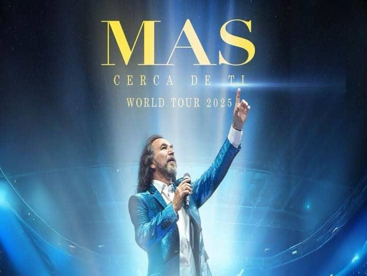 Confirman show de Marco Antonio Solís en Veracruz