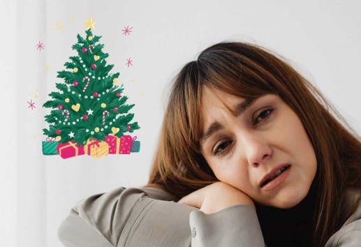 ¿Qué es la depresión blanca o blues de Navidad?