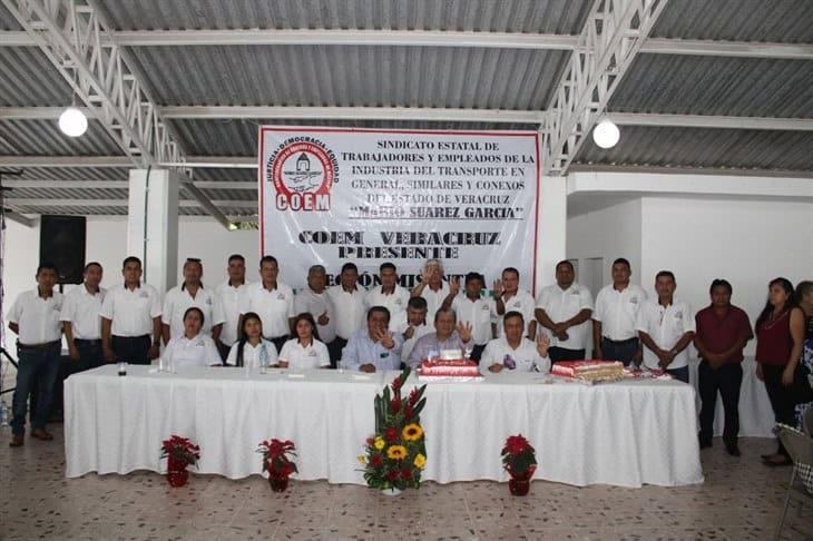 Con misa y bendiciones, COEM celebra el Día del Taxista en Misantla