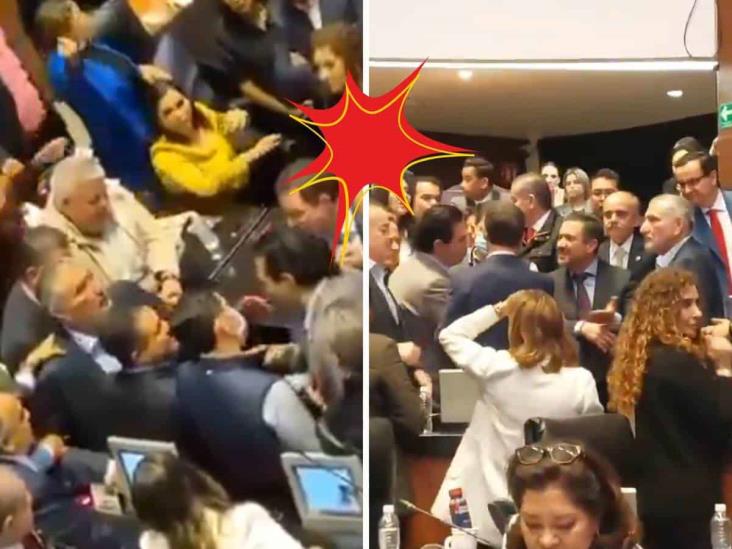 ¿Fue por Miguel Ángel Yunes Márquez? Pelean senadores del PAN y Morena (+Video)