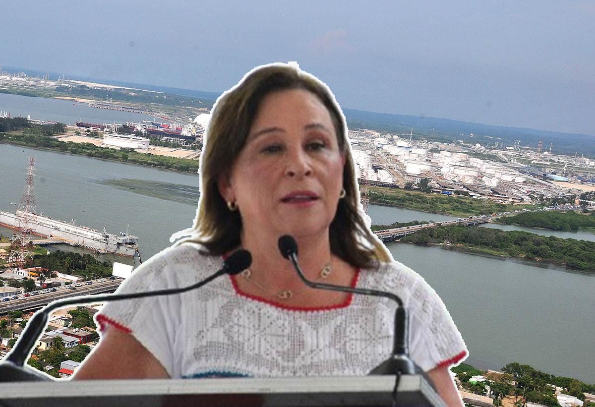 Este será el objetivo del nuevo puente de Coatzacoalcos, es el más grande: Nahle