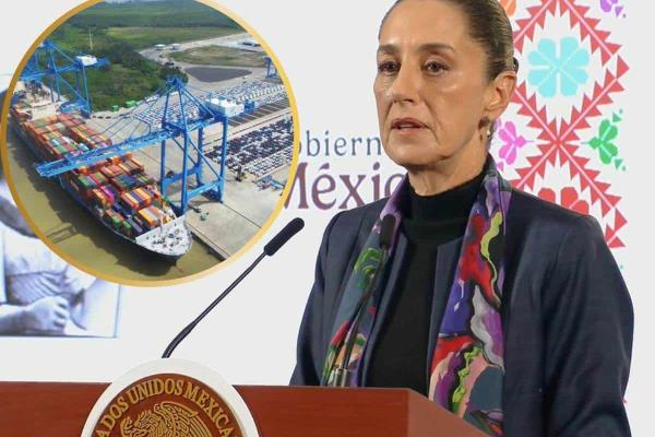 Se evalúa cómo potenciar el puerto de Tuxpan, afirma Claudia Sheinbaum