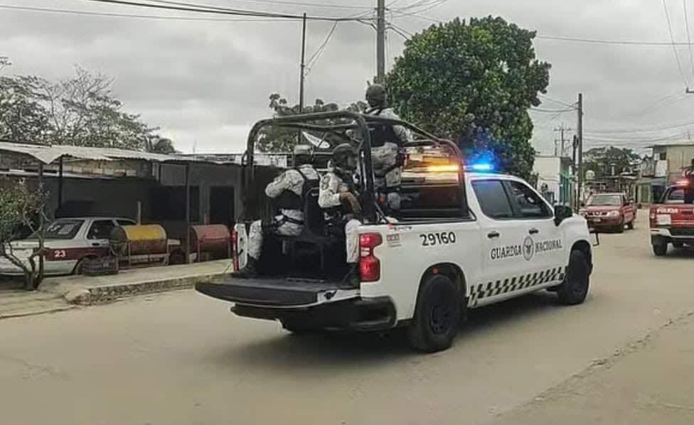 Casi permanentes los operativos de la Guardia Nacional en Villa Cuichapa