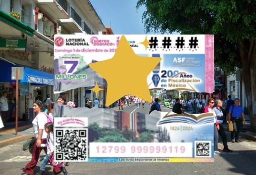 Con boletos de 20 pesos de la Lotería Nacional, gana 7 millones en Xalapa
