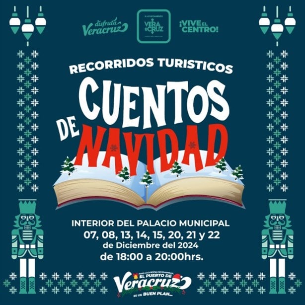 Cuentos de Navidad en Veracruz: así puedes inscribirte al recorrido con tu familia