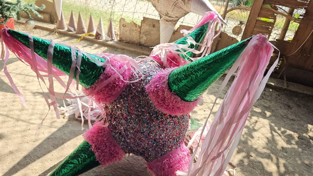 Familia veracruzana hace piñatas en Poza Rica a mano y con pasión