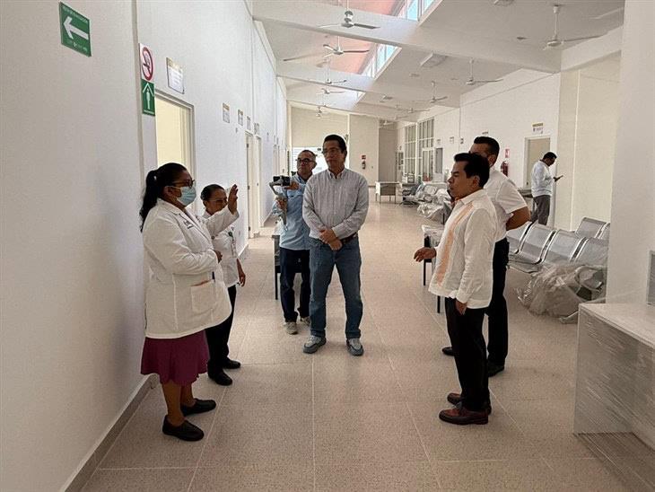 Gobierno de Nahle recibió el centro de salud de Las Choapas sin operar