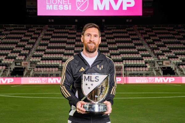 Reconocen a Messi como el MVP de la Liga de EU