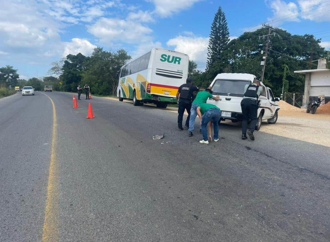 Muere mujer en clínica de Acayucan tras choque en San Juan 