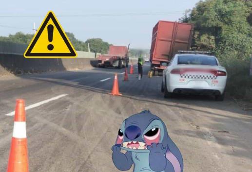 ¡Paciencia! Por accidente, reportan largas filas en la carretera Xalapa-Veracruz