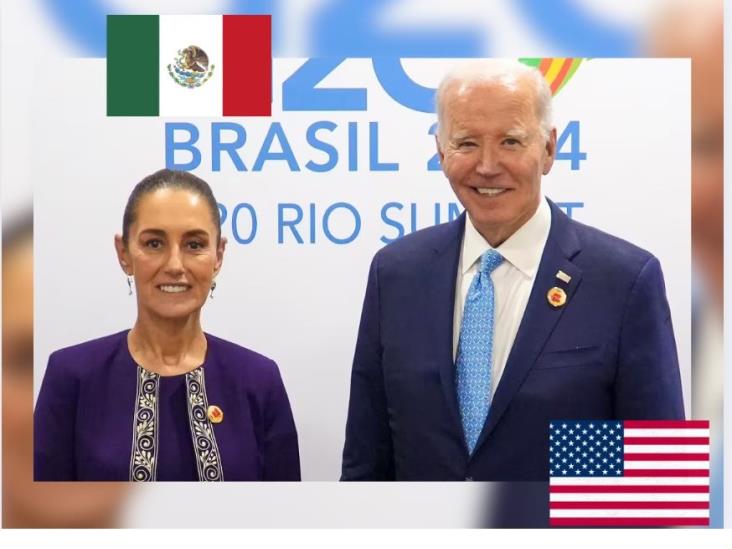 Biden reconoce a Claudia Sheinbaum por decomiso histórico de fentanilo