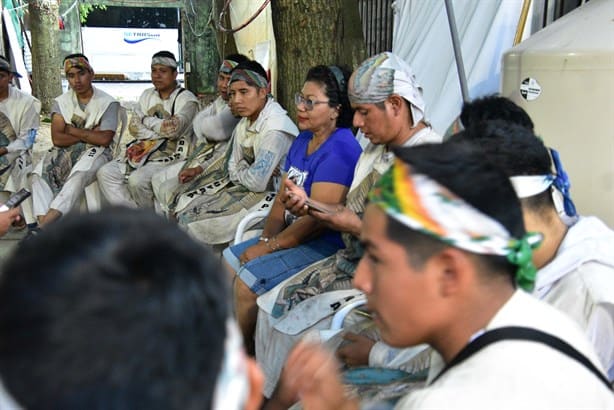 Peregrinos chiapanecos cumplen 40 años pasando por Coatzacoalcos, ésta es su historia | VIDEO