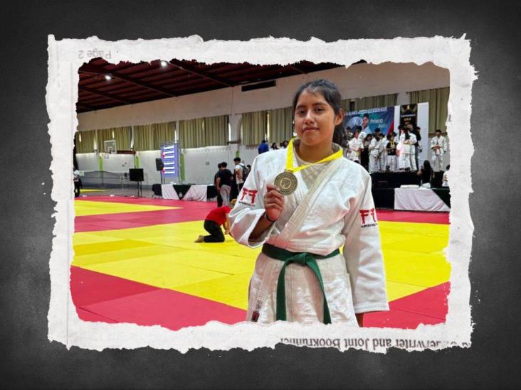 Joselin Michell Cruz, primera campeona nacional de judo de Córdoba