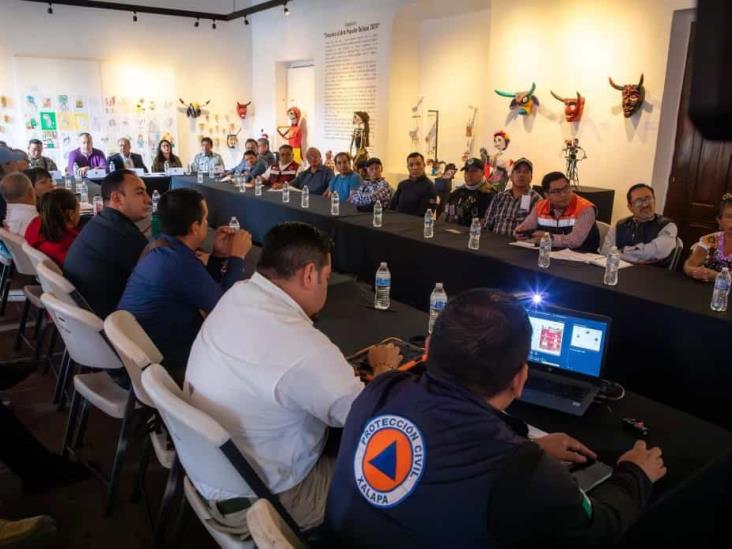 ¡A cuidarse! Presentan en Xalapa operativo invernal de Protección Civil