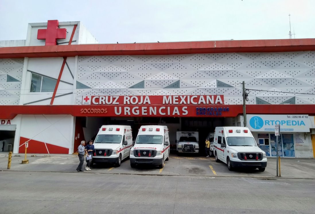 Aumentan las atenciones de emergencia durante diciembre en la Cruz Roja de Veracruz