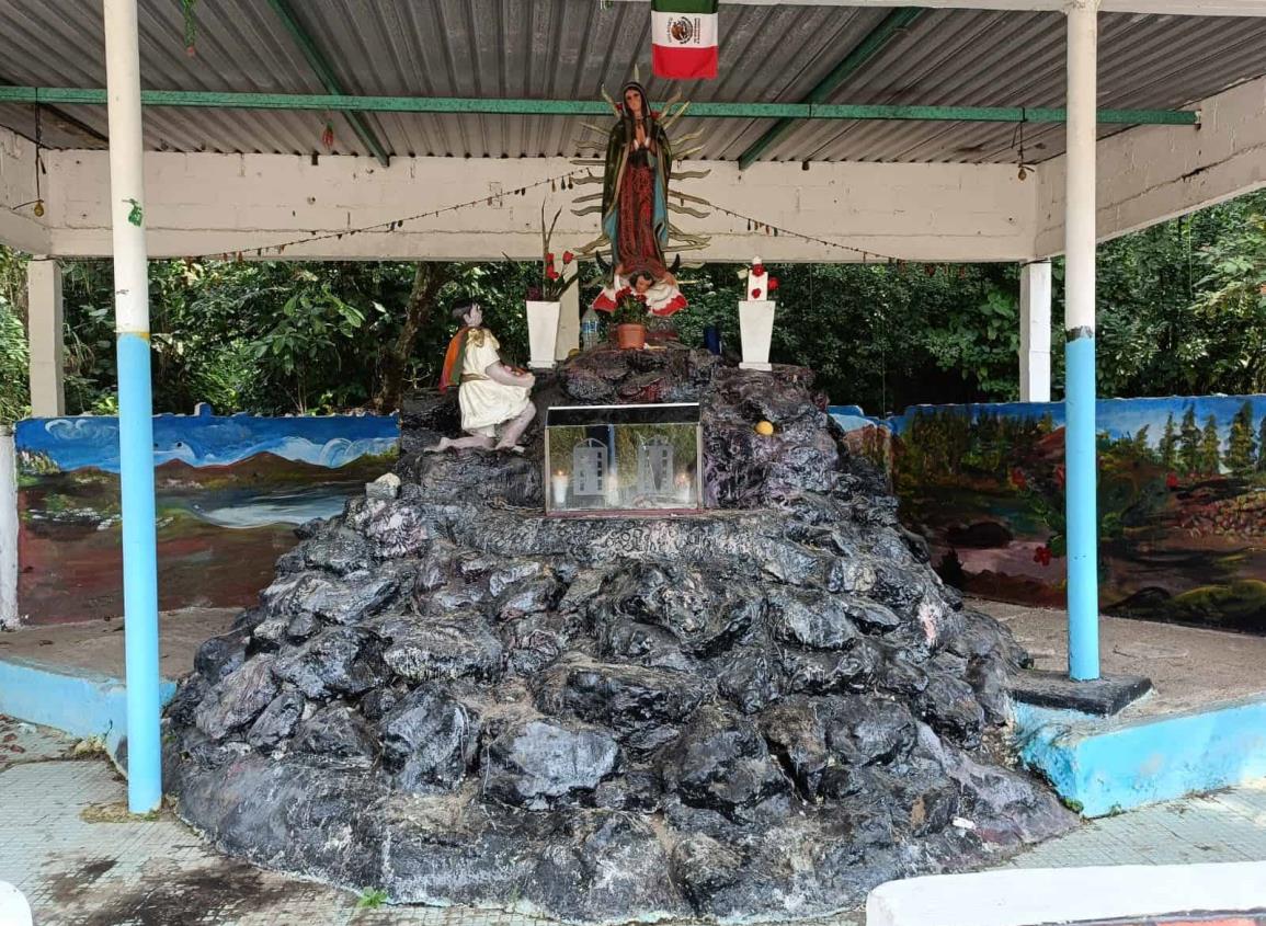 Feligreses visitarán Tepeyac en El Túnel en Ixhuatlán del Sureste