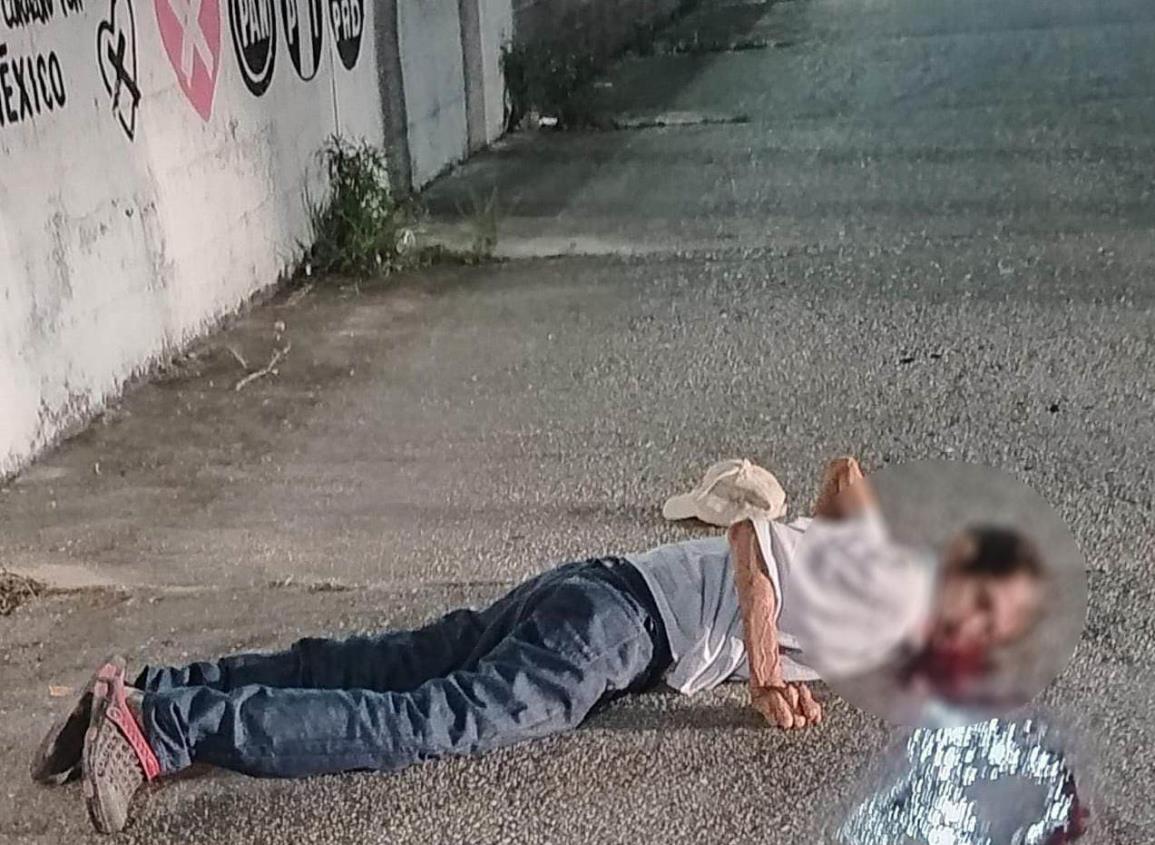 Se descalabra hombre luego de un día de parranda en Minatitlán