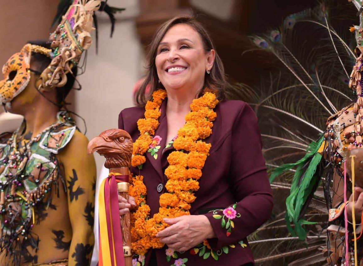 Toma de protesta de la primera mujer gobernadora de Veracruz, Rocío Nahle García