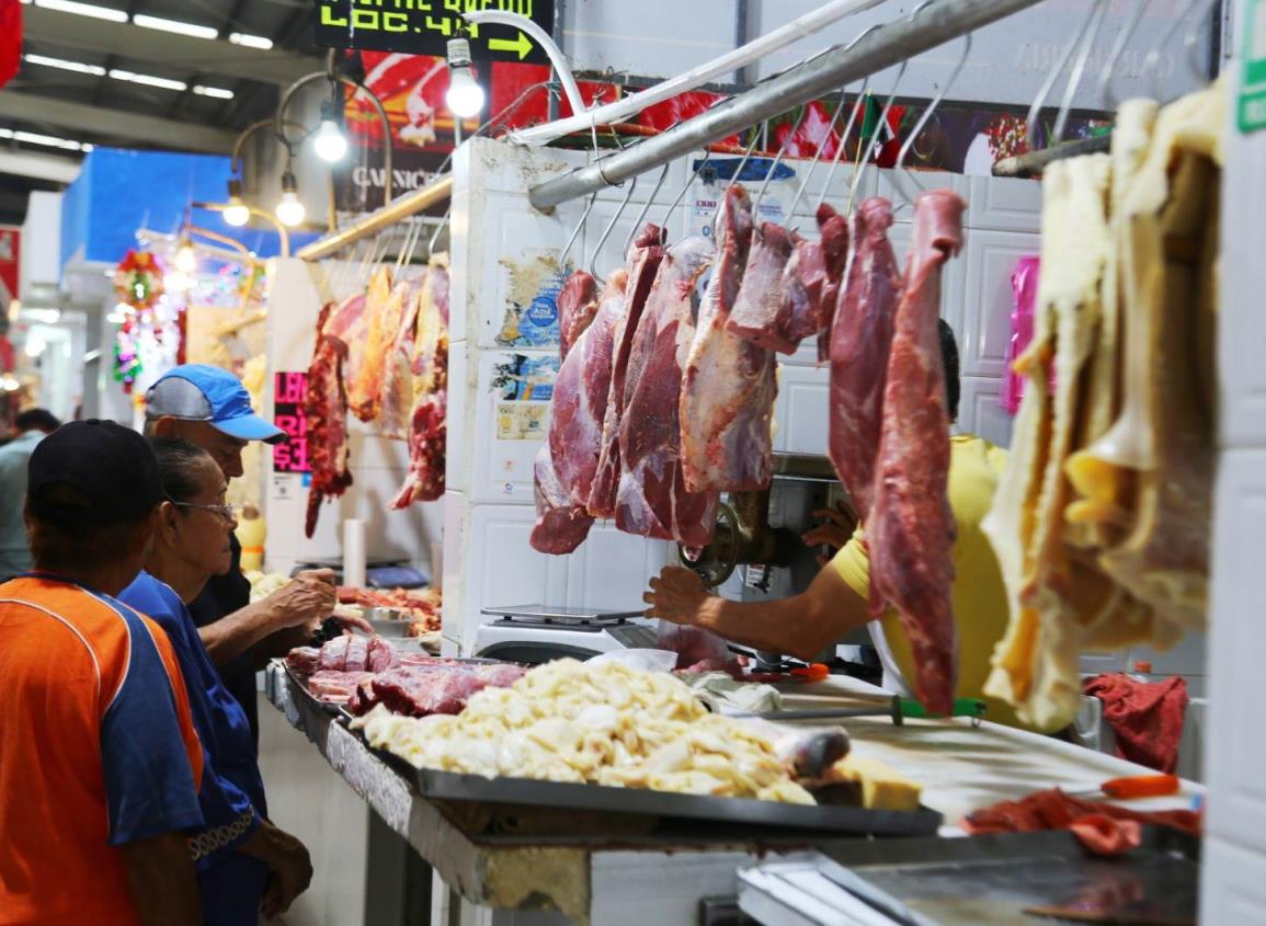 Advierten incrementos en precios de carnes antes fin de año en Coatzacoalcos