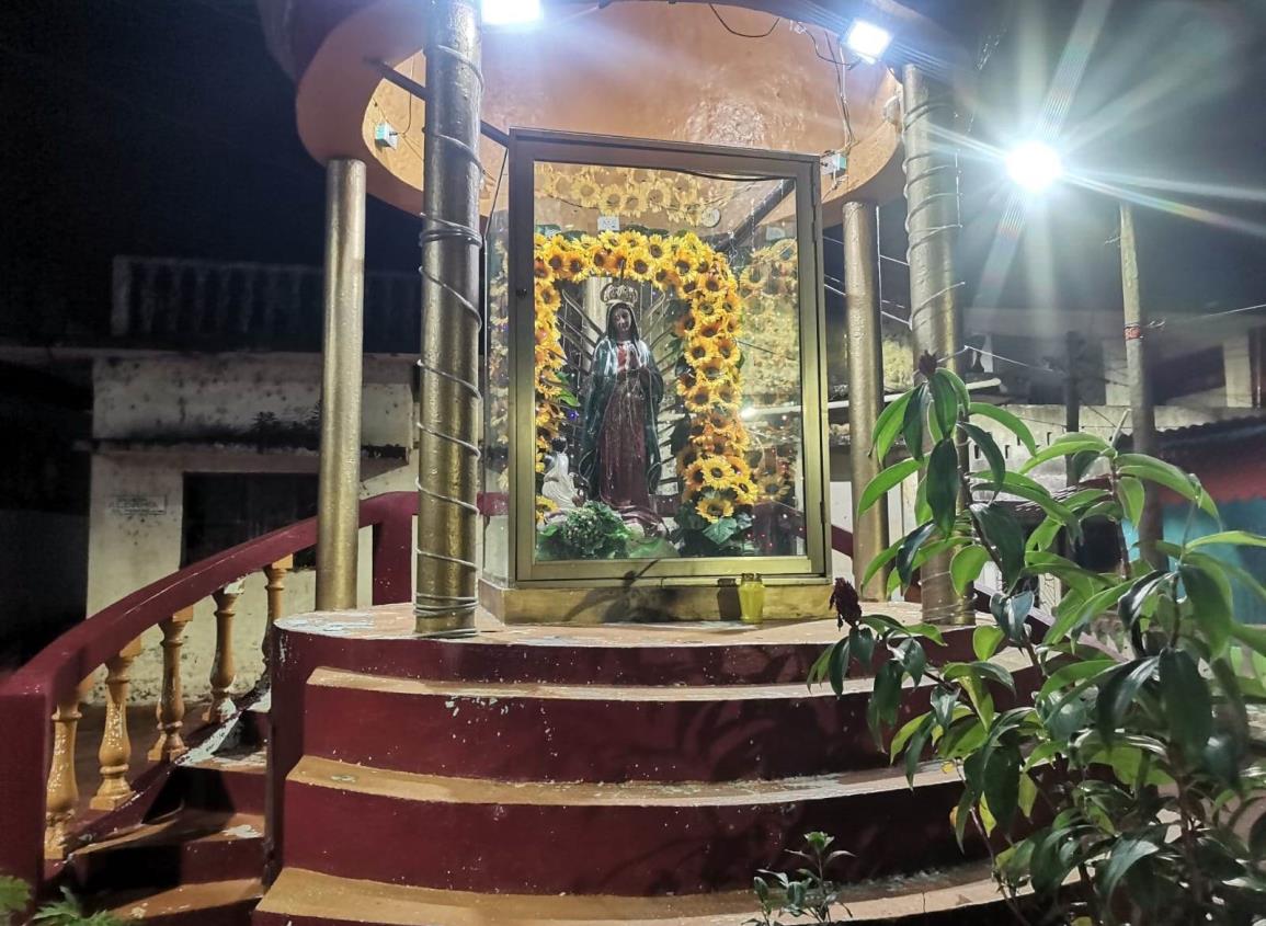 Detallan festejo a la Virgen de Guadalupe; nanchitecos promueven la convivencia