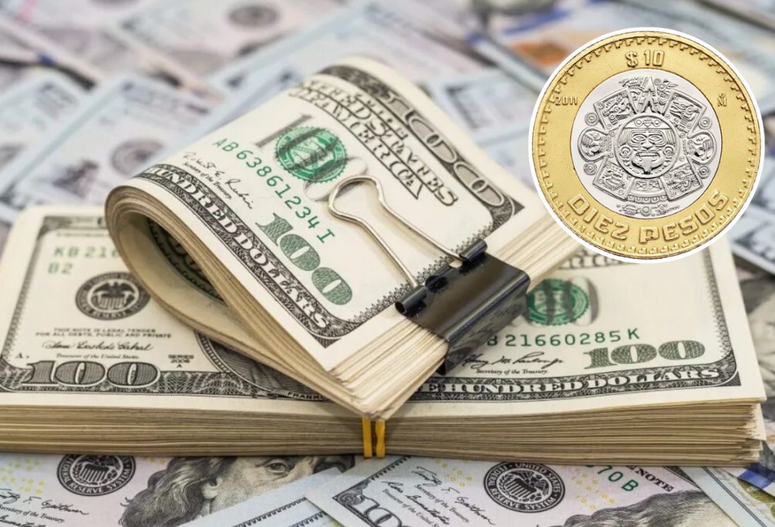 Así se cotiza el precio del Dólar frente a la moneda mexicana HOY lunes 09 de diciembre