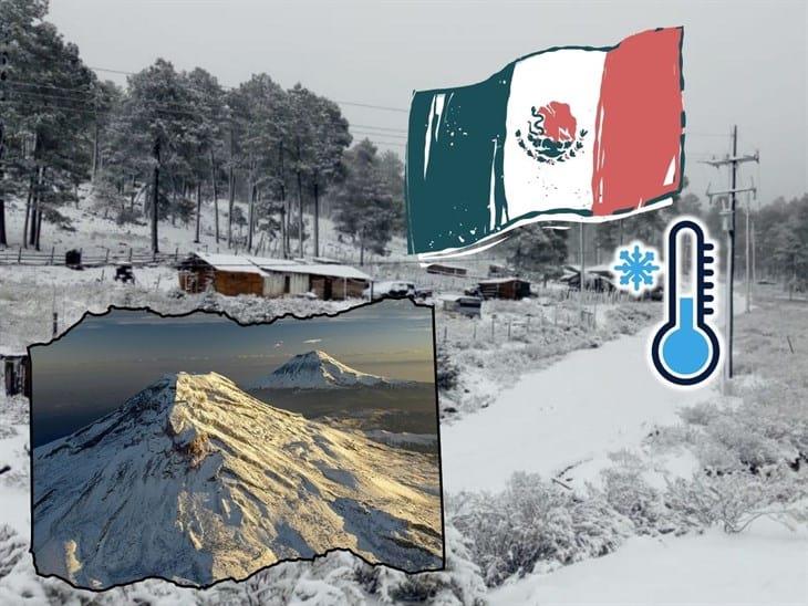 ¿Los conocías? Estos son los lugares más fríos de México durante el invierno