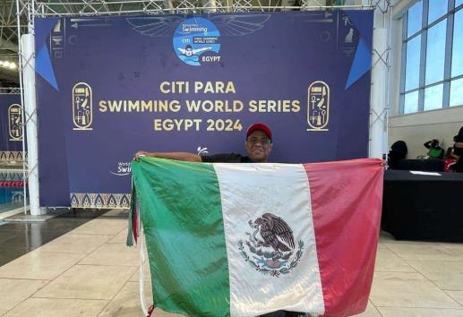 Brilla Omar Osorio en Serie Mundial de Natación