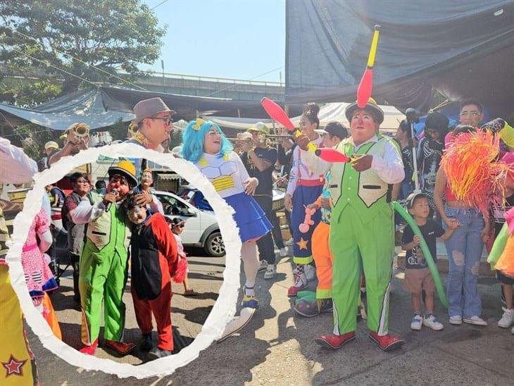 En Poza Rica sobrevive el arte de ser payaso, y así lo demuestran ellos