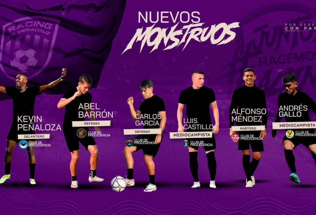 Se nutre Monstruo Morado de seis caras nuevas