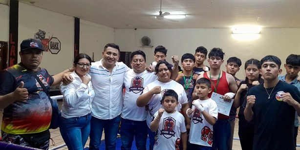 Jóvenes boxeadores choapenses destacaron en torneo de Chiapas