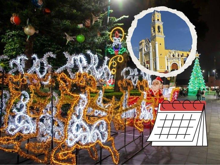 Cartelera de actividades navideñas en Xalapa del 12 al 15 de diciembre