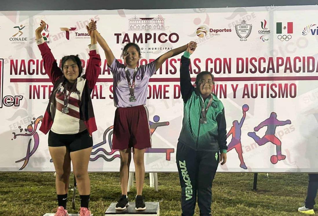 Brillan atletas en nacional de Tampico