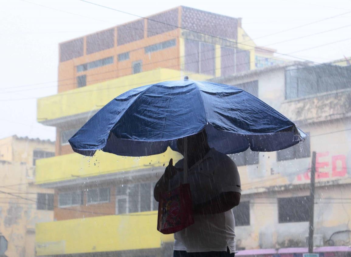 Frente Frío 14: a esta hora azotarían las lluvias y fuertes vientos en Coatzacoalcos