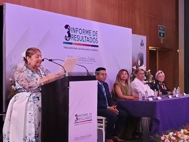 DIF Coatzacoalcos: Esther Mortera presenta tercer informe de resultados, esto dijo | VIDEO