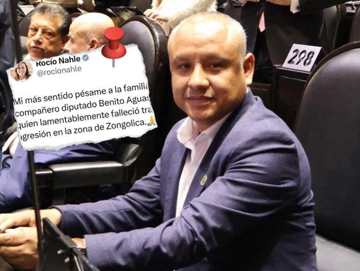 Homicidio del diputado Benito Aguas Atlahua no quedará impune, afirma Rocío Nahle