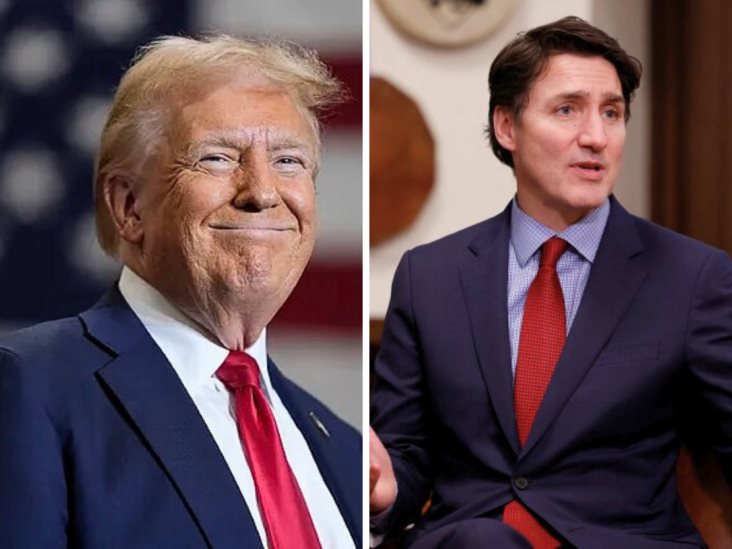 Donald Trump se burla de Trudeau; le dijo gobernador del estado de Canadá