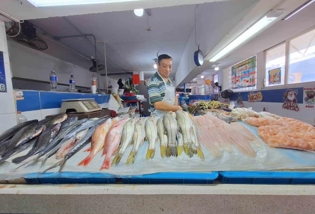 Este es el precio de los pescados y mariscos en los mercados de Veracruz