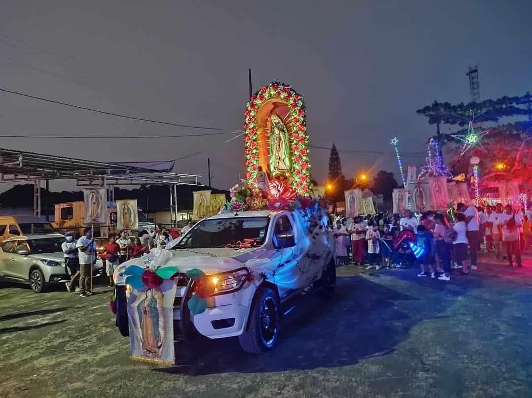 Alistan actividades para celebrar a la virgen de Guadalupe en Villa Cuichapa