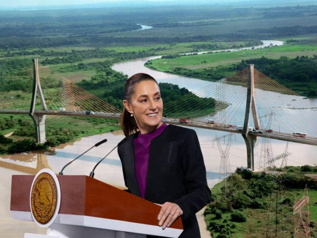 Claudia Sheinbaum asegura que se rescatará el río Coatzacoalcos