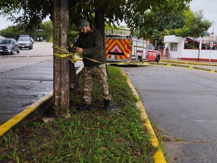 Protección Civil de Minatitlán mantiene recorridos por el Frente Frío 14