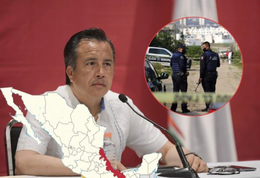 Tres de cada cuatro veracruzanos se sintieron inseguros en gobierno de Cuitláhuac García 