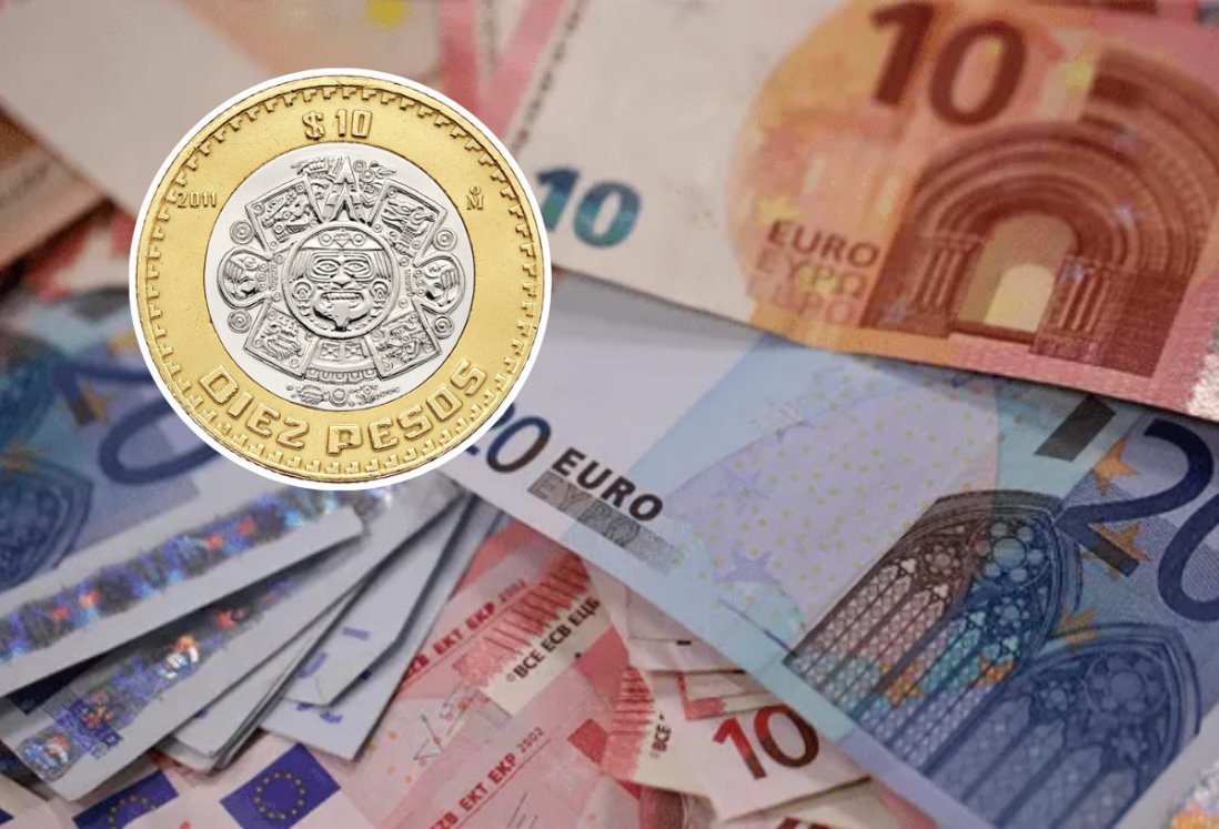 Precio del Euro frente al Peso Mexicano HOY 11 de diciembre