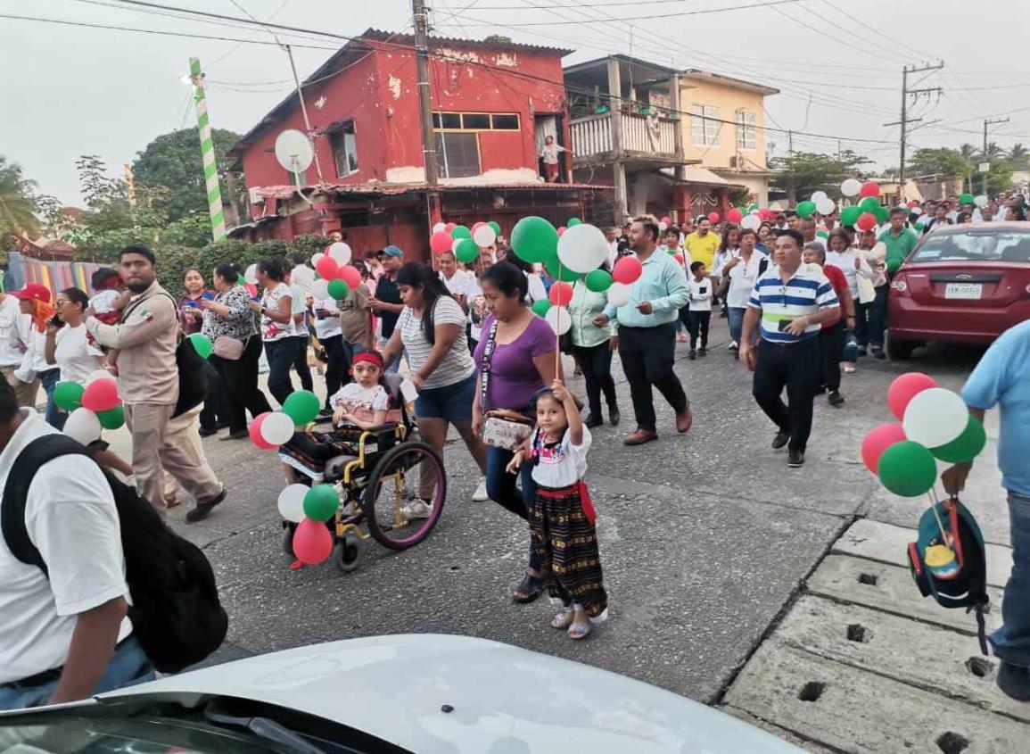 Peregrinaciones a la Virgen de Guadalupe en Nanchital se realizan a pesar del frente frío 14