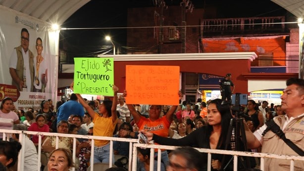 Presenta Noe Castillo Olvera su Tercer Informe de Gobierno en Agua Dulce