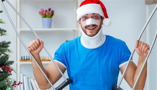 3 accidentes más comunes que puedes evitar durante las fiestas navideñas