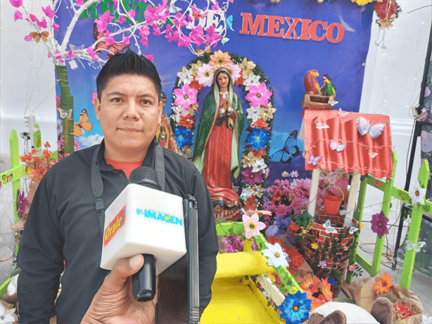Así mantienen viva la tradición de las fotos guadalupanas en la Catedral de Veracruz