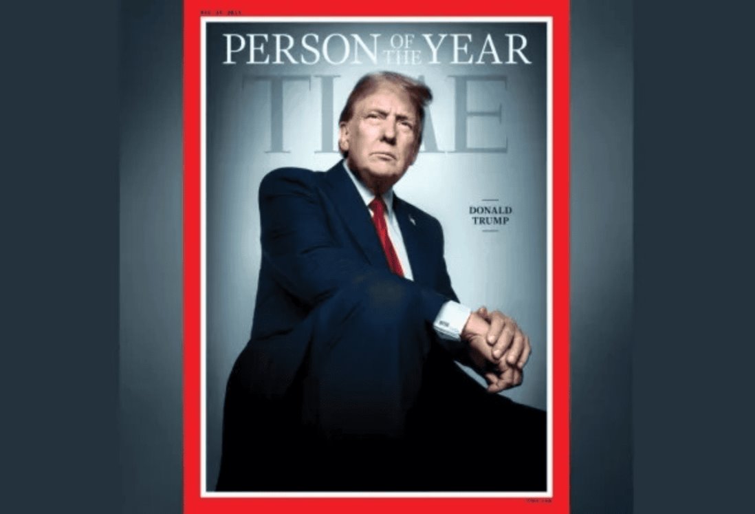 Donald Trump es nombrado "Persona del Año" por la Revista Time por segunda ocasión