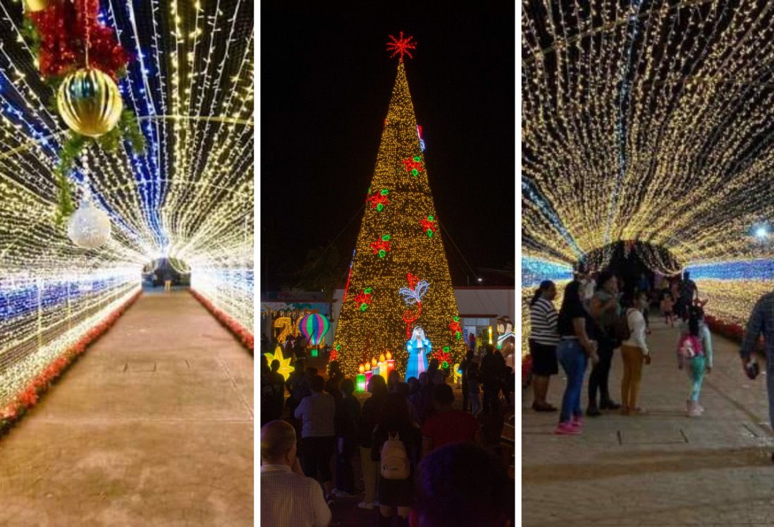 En estos lugares de Veracruz podrás visitar las villas iluminadas por Navidad 2024